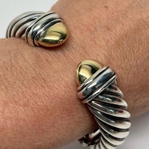 David Yurman Waverly Hinged Cuff Bracelet     15 MM